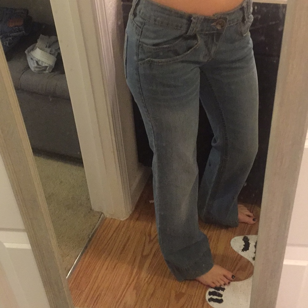 Flared jeans